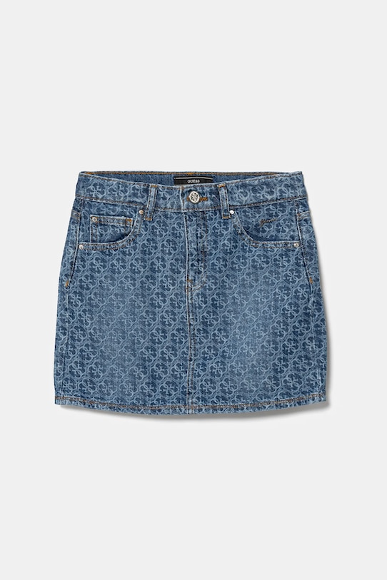 Guess spódnica jeansowa dziecięca J5RD14.D45E0.PPYA granatowy SS25