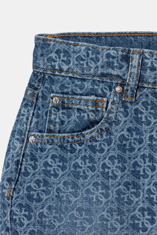 Guess spódnica jeansowa dziecięca granatowy J5RD14.D45E0.PPYA