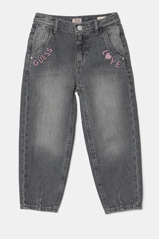 Дитячі джинси Guess з регулюванням сірий K5RA00.D5MR0.PPYA