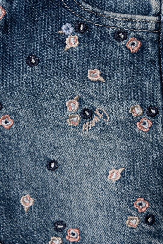 Дівчинка Дитячі джинсові шорти Guess K5RD00.D45E0.PPYA блакитний