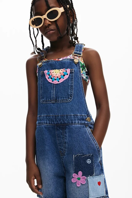 Детский джинсовый комбинезон Desigual 25SGDD04