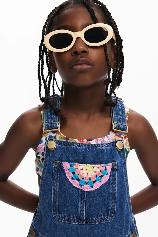 Дитячий джинсовий комбінезон Desigual 25SGDD04