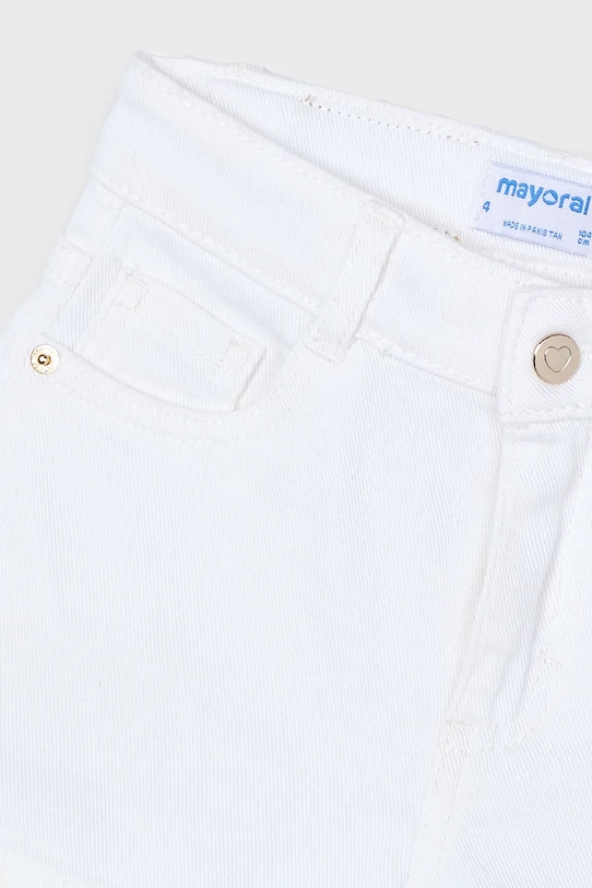 Mayoral szorty dziecięce biały 234.6F.Mini.PPYA