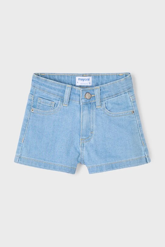 Mayoral pantaloni scurti din denim pentru copii 236.6L.Mini.PPYA albastru SS25
