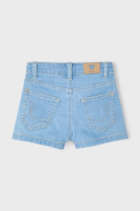 Fete Mayoral pantaloni scurti din denim pentru copii 236.6L.Mini.PPYA albastru