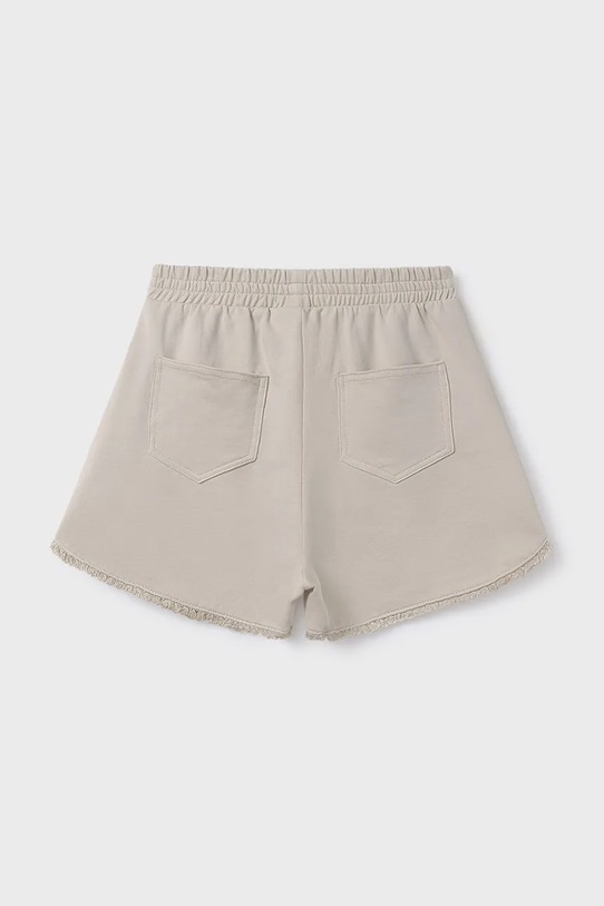 Mayoral pantaloni scurți din bumbac pentru copii 272.8H.Junior.PPYA bej SS25