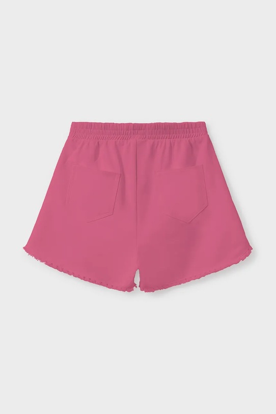 Mayoral pantaloni scurți din bumbac pentru copii 272.8H.Junior.PPYA roz SS25