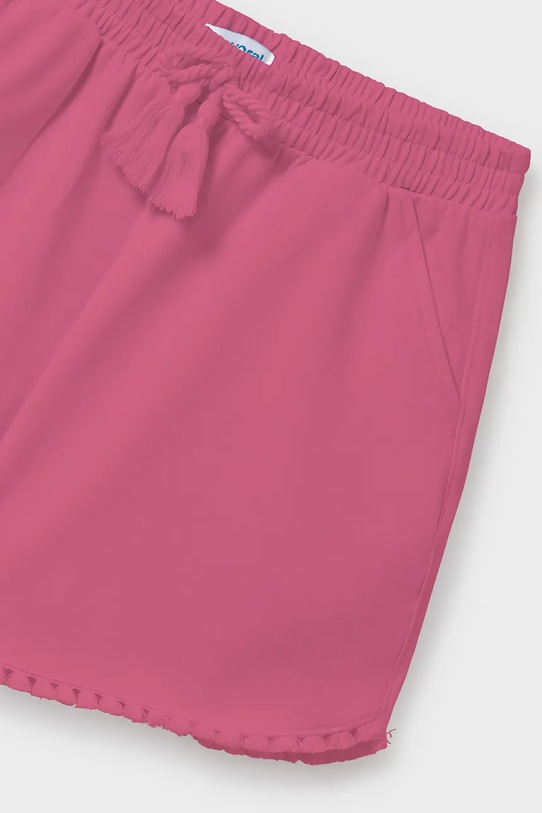 DÍVKA Dětské bavlněné šortky Mayoral 272.8H.Junior.PPYA růžová