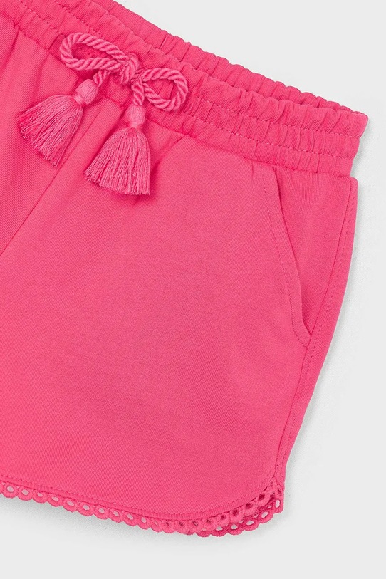 Дитячі бавовняні шорти Mayoral рожевий 607.6P.Mini.PPYA