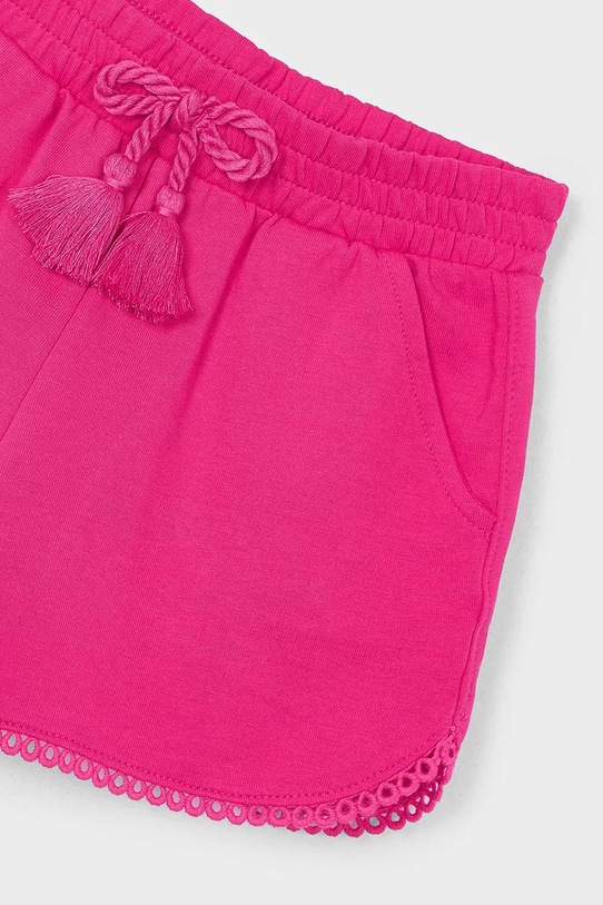 Dziewczynka Mayoral szorty bawełniane dziecięce 607.6P.Mini.PPYA różowy