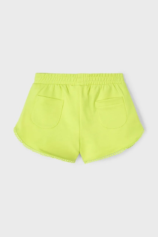 Дівчинка Дитячі бавовняні шорти Mayoral 607.6P.Mini.PPYA зелений