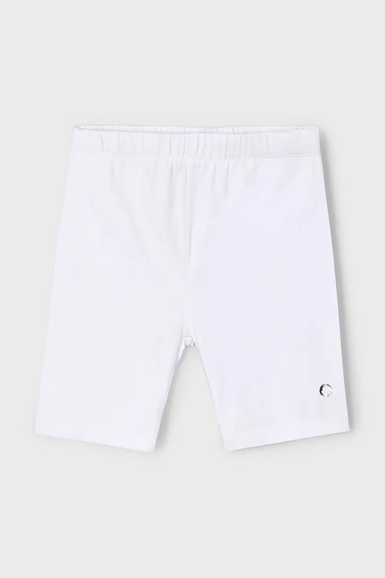 Mayoral pantaloni scurți din bumbac pentru copii casual alb 610.6M.Mini.PPYA