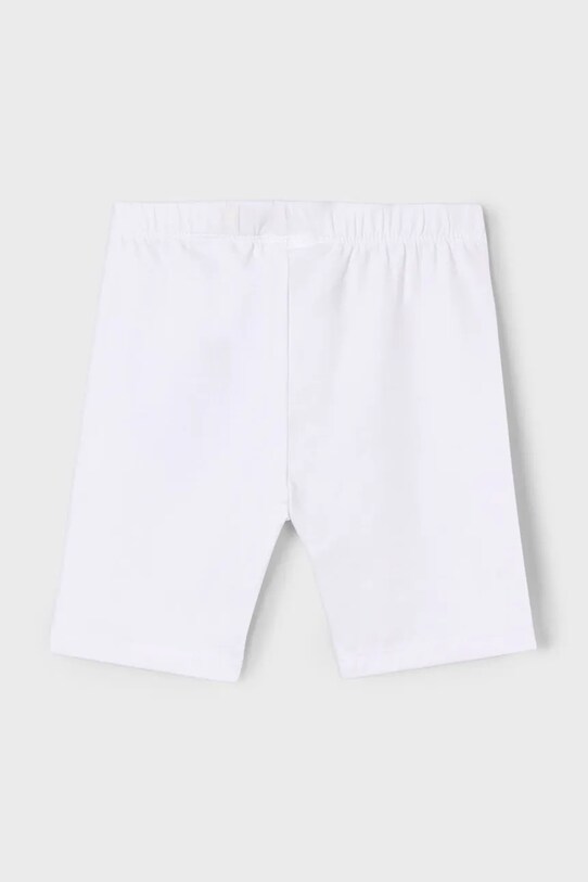 Mayoral pantaloni scurți din bumbac pentru copii 610.6M.Mini.PPYA alb SS25