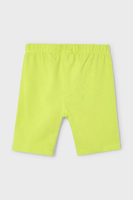 Mayoral pantaloni scurți din bumbac pentru copii 610.6M.Mini.PPYA galben SS25