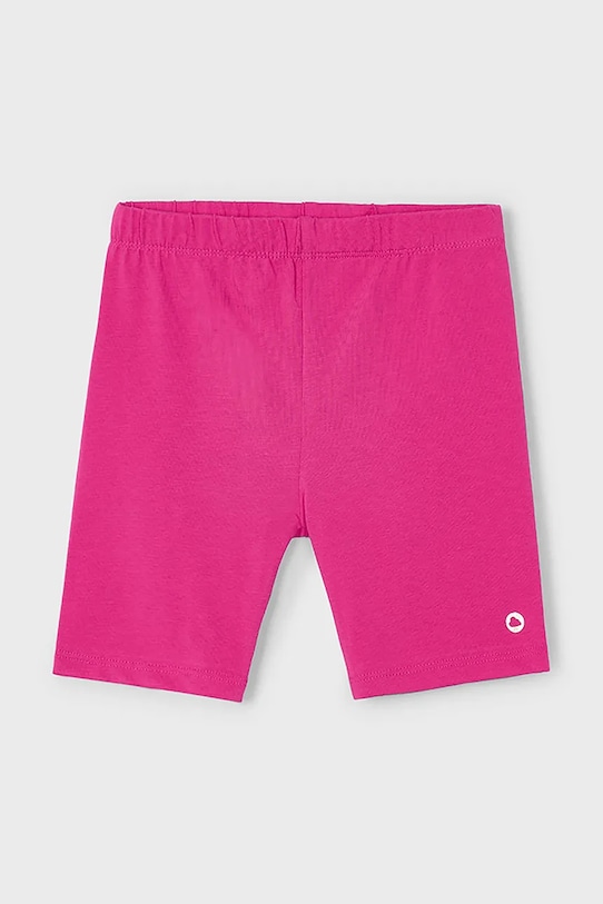 Dětské bavlněné šortky Mayoral pletenina růžová 610.6M.Mini.PPYA