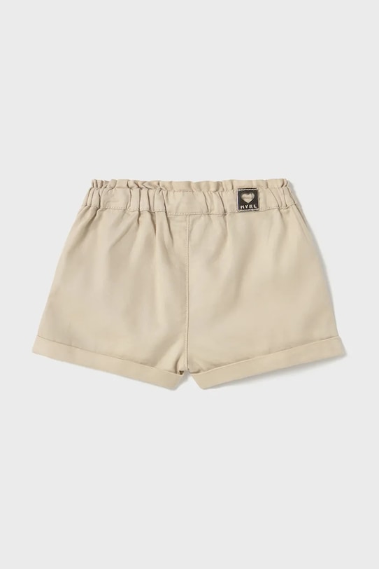 Mayoral pantaloni scurti copii 1227.4E.Baby.PPYA bej SS25