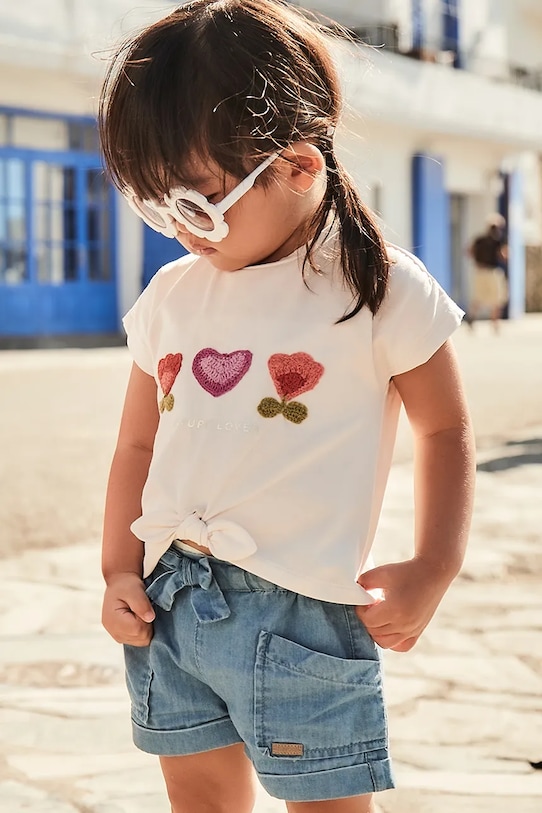 Детские шорты Mayoral casual голубой 1227.4E.Baby.PPYA