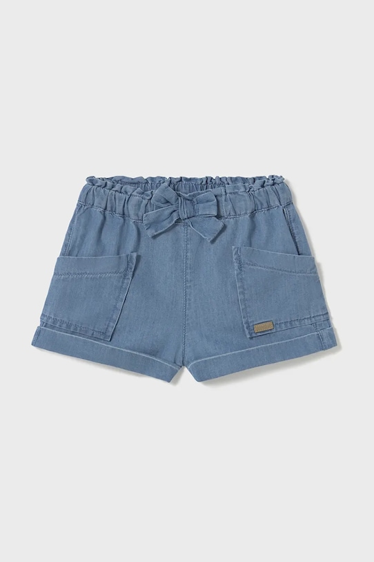 Mayoral pantaloni scurti copii 1227.4E.Baby.PPYA albastru SS25