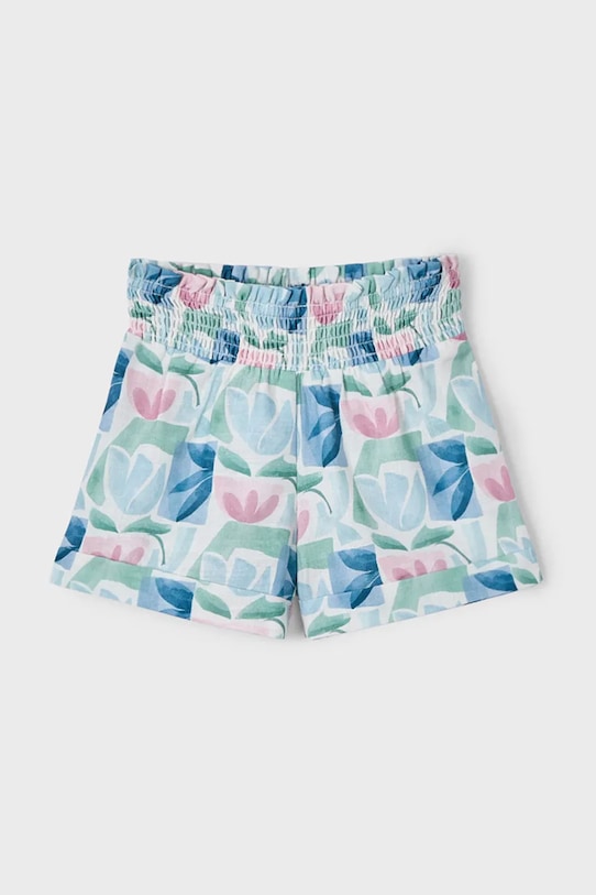 Detské krátke nohavice Mayoral látka zelená 3203.6H.Mini.PPYA