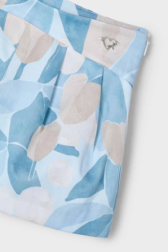 Mayoral pantaloni scurți din bumbac pentru copii albastru 3905.6C.Mini.PPYA