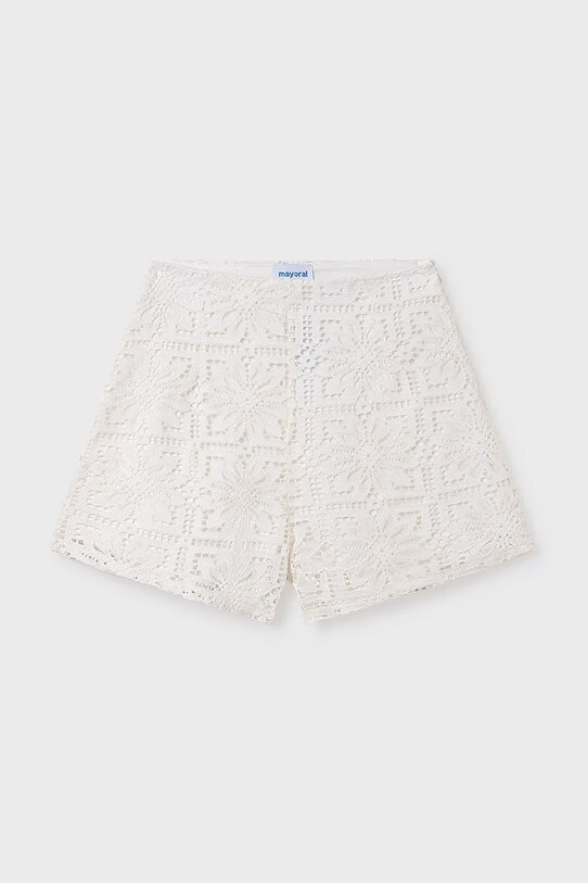 Дитячі шорти Mayoral дрібний узор бежевий 6213.8A.Junior.PPYA