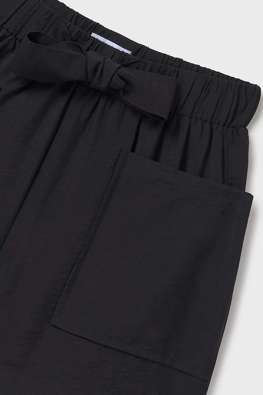 Παιδικό σορτς Mayoral μαύρο 6216.8D.Junior.PPYA