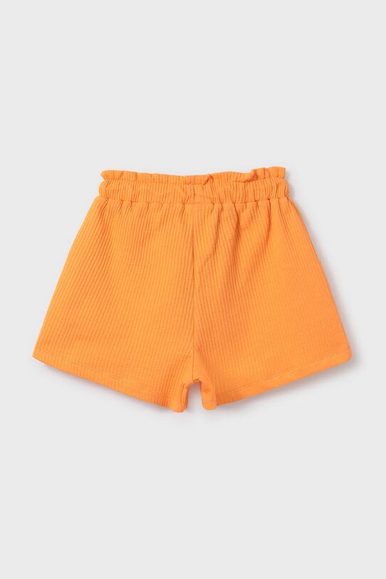 Mayoral pantaloni scurți din bumbac pentru copii 6219.8C.Junior.PPYA portocaliu SS25