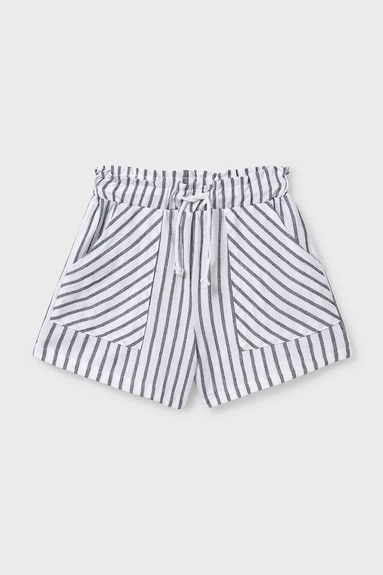 Mayoral pantaloni scurți din bumbac pentru copii casual negru 6219.8C.Junior.PPYA