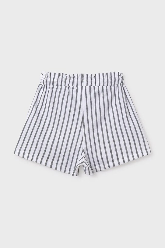 Mayoral pantaloni scurți din bumbac pentru copii 6219.8C.Junior.PPYA negru SS25
