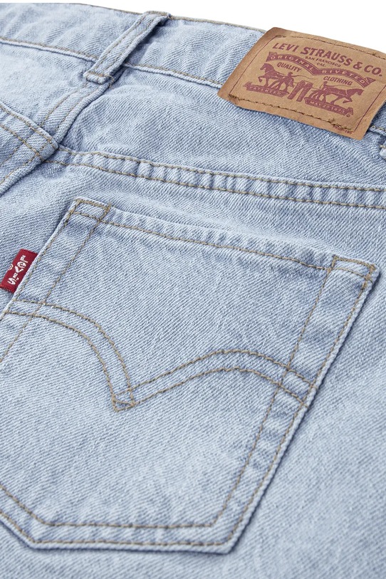 Dziewczynka Levi's szorty jeansowe dziecięce 94 BAGGY SHORT 3EM221 niebieski