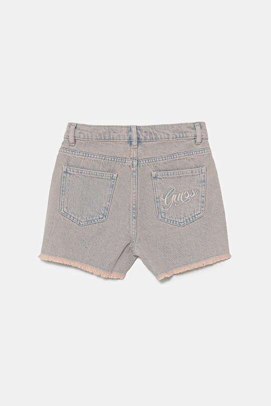 Guess pantaloni scurți din denim pentru copii J5GD00.D5NI0.PPYA violet SS25