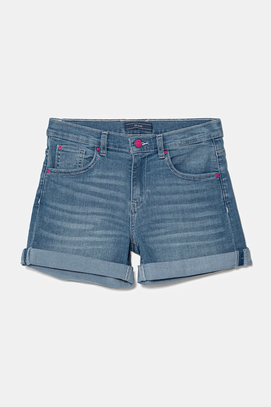 Guess szorty jeansowe dziecięce z elastanem niebieski J5GD01.D4CA0.PPYA