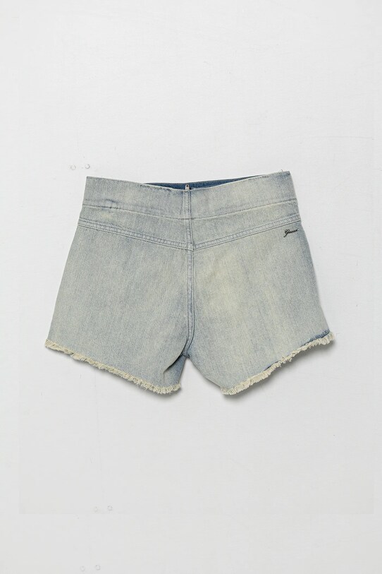 Guess pantaloni scurți din denim pentru copii J5GD08.D45E0.PPYA albastru SS25