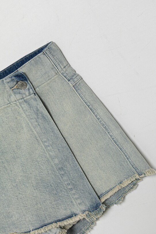 Fete Guess pantaloni scurți din denim pentru copii J5GD08.D45E0.PPYA albastru