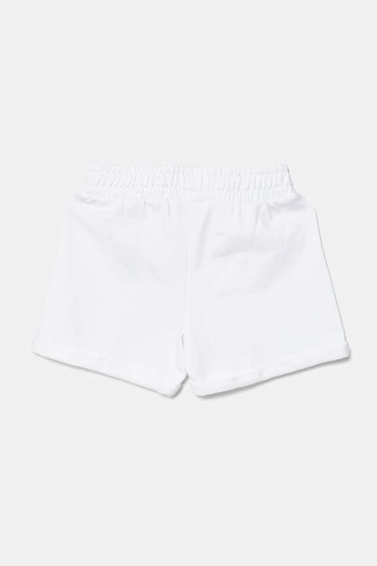 Детски памучен къс панталон Guess J5GD24.KA6R4.PPYA бял SS25