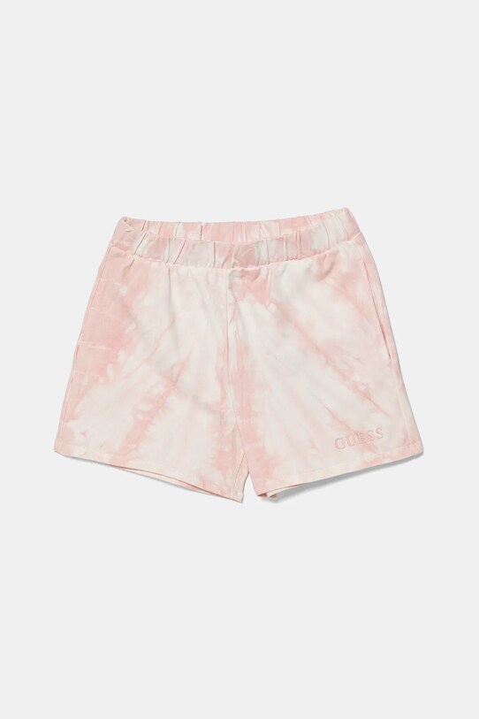 Guess szorty dziecięce casual różowy J5GD40.KCRQ0.PPYA