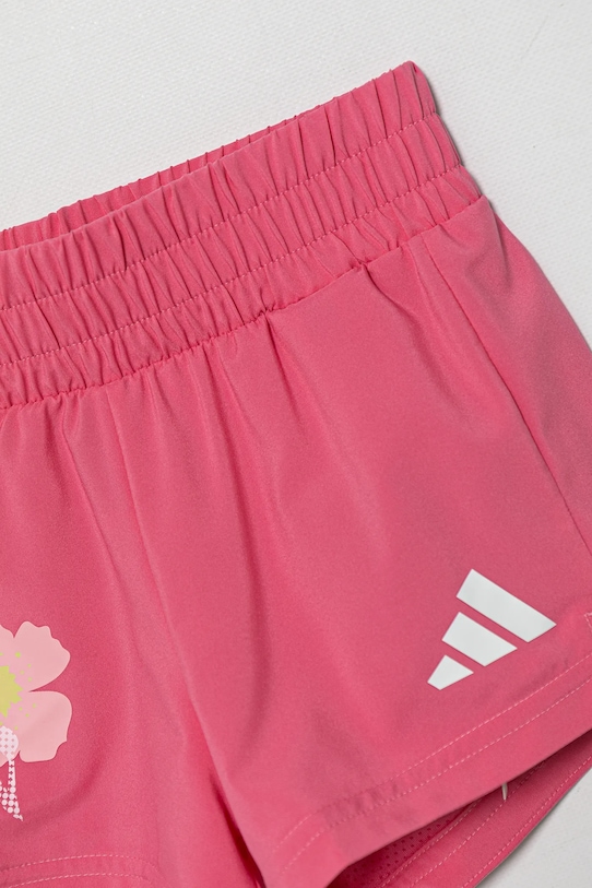 adidas pantaloni scurți copii roz JI6100