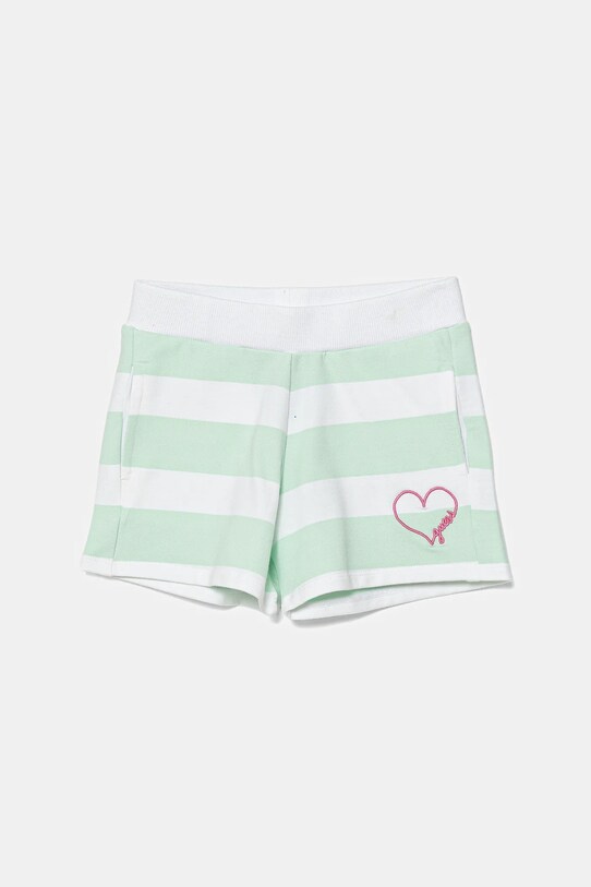 Дитячі шорти Guess візерунок бірюзовий K5GD16.KBOR4.PPYA