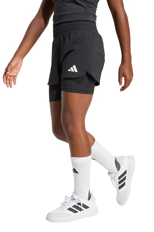 Детские шорты adidas с эластаном чёрный JJ0992