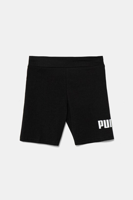 Детски къси панталони Puma ESS No. 1 Logo Short Leggings еластичен черен 684902