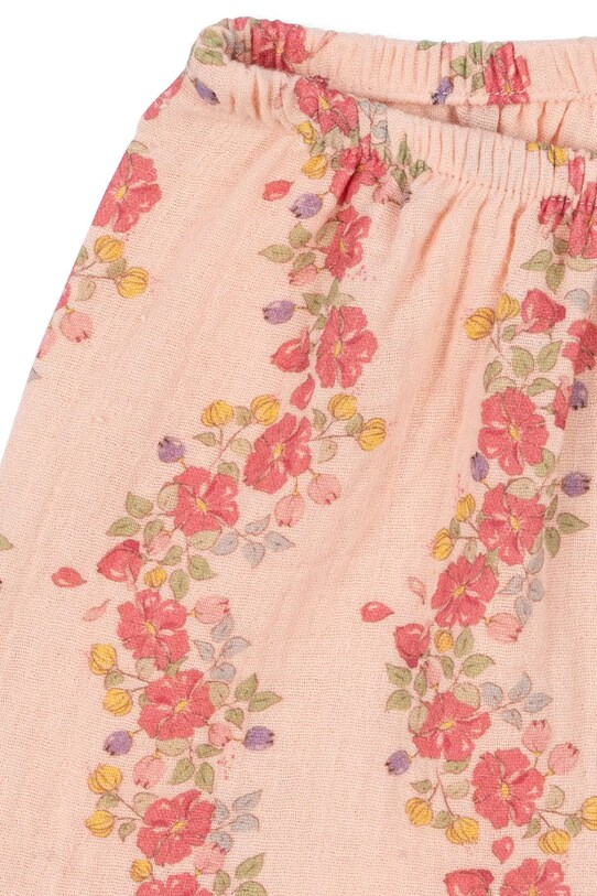 Dětské bavlněné šortky Konges Sløjd COCO SHORTS GOTS růžová KS102277