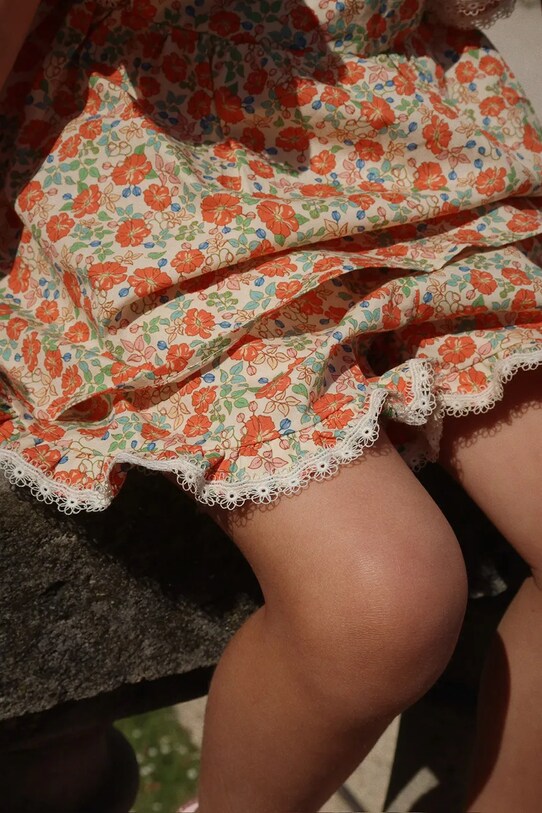 Konges Sløjd pantaloni scurți din bumbac pentru copii VERBENA SHORTS GOTS KS102298