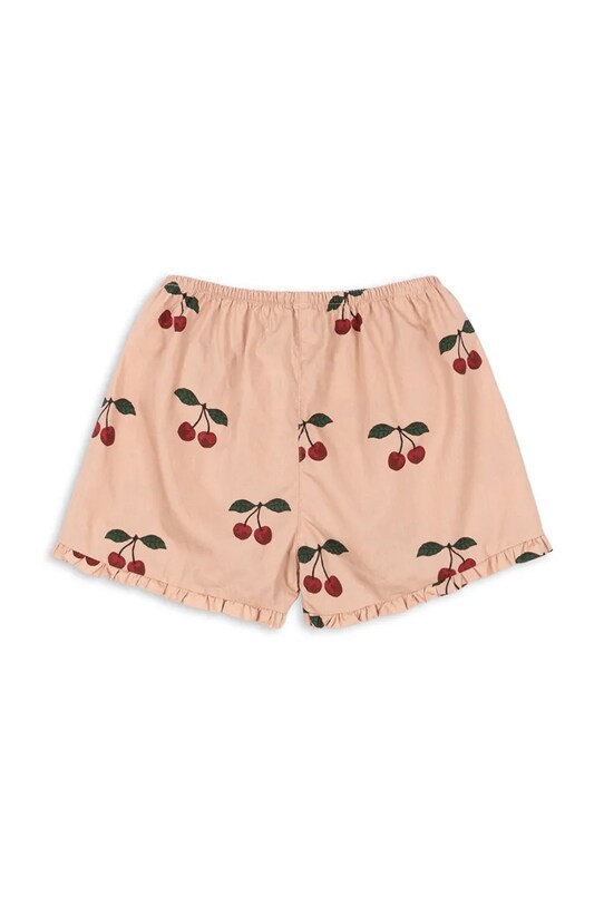 Дитячі бавовняні шорти Konges Sløjd VERBENA SHORTS GOTS KS102298 рожевий SS25