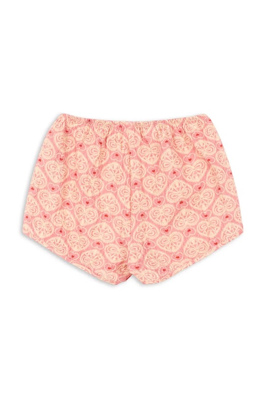 Dziewczynka Konges Sløjd szorty dziecięce AVA SHORTS GOTS KS102446 różowy