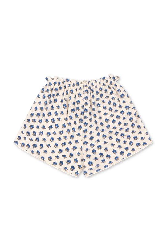 Dziewczynka Konges Sløjd szorty dziecięce MULLI SHORTS GOTS KS102463 niebieski