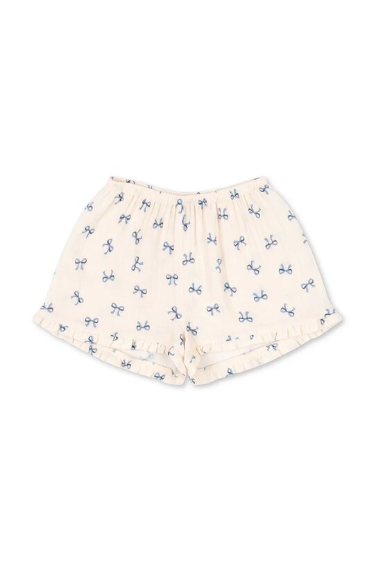 Konges Sløjd szorty COCO SHORTS GOTS casual beżowy KS103206
