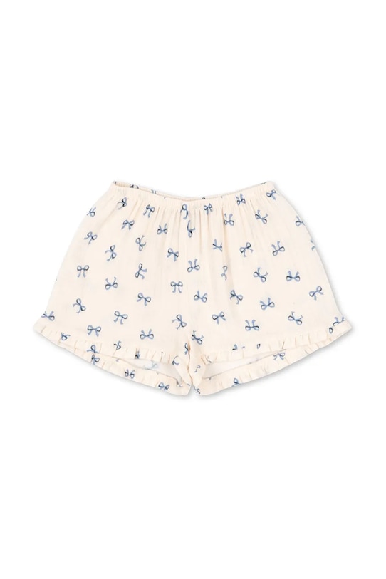 Konges Sløjd pantaloni scurți COCO SHORTS GOTS bumbac bej KS103206