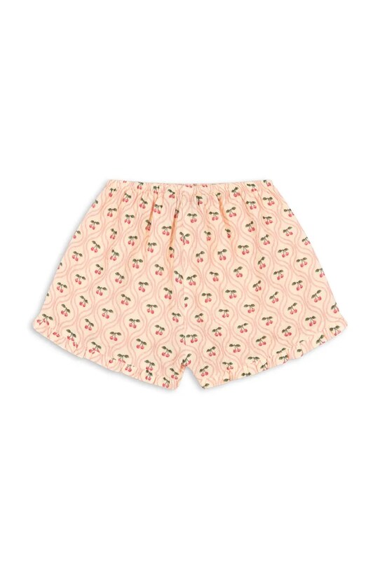 Konges Sløjd szorty COCO SHORTS GOTS KS103206 pomarańczowy SS25