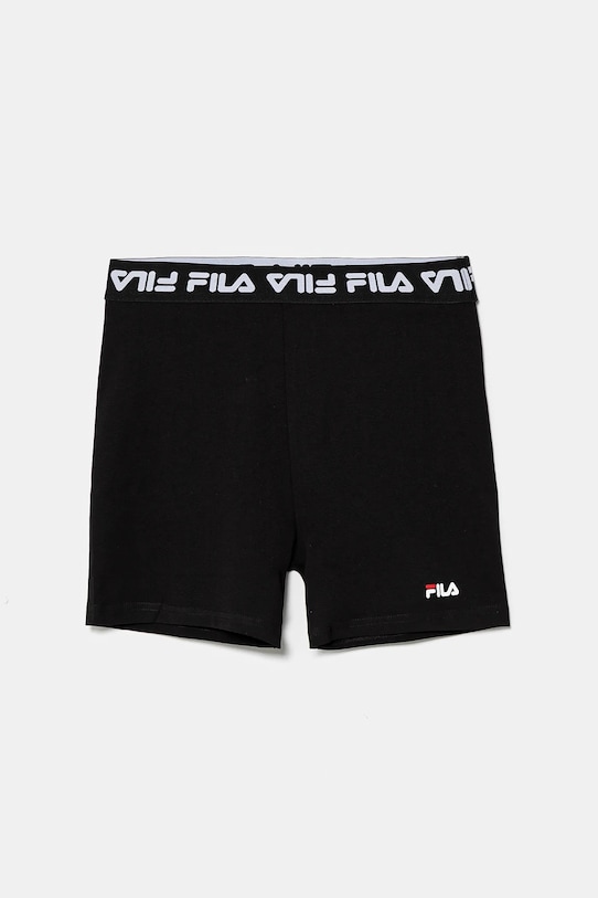 Fila gyerek rövidnadrág LOHRA elasztánnal fekete FAT0657