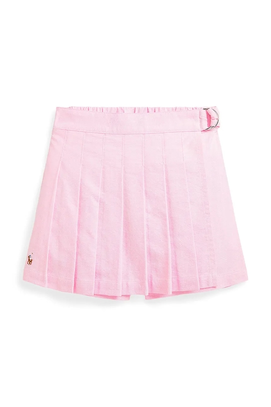 Polo Ralph Lauren szorty bawełniane dziecięce 312964206001 różowy SS25